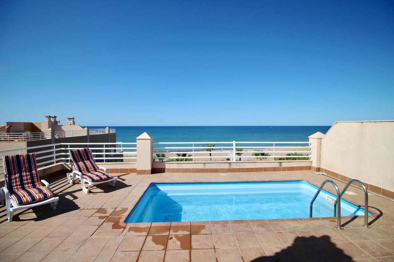 Ferienwohnung Atico Con Piscina Privada En Primera Linea Dénia Zimmer foto